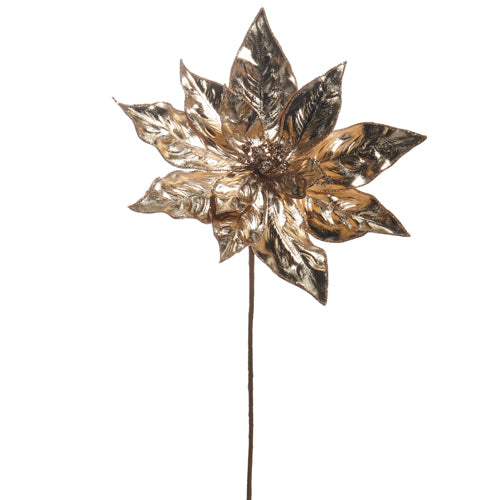 Gold Poinsettia Stem