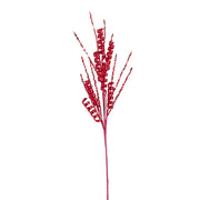 Red Swirly Spray