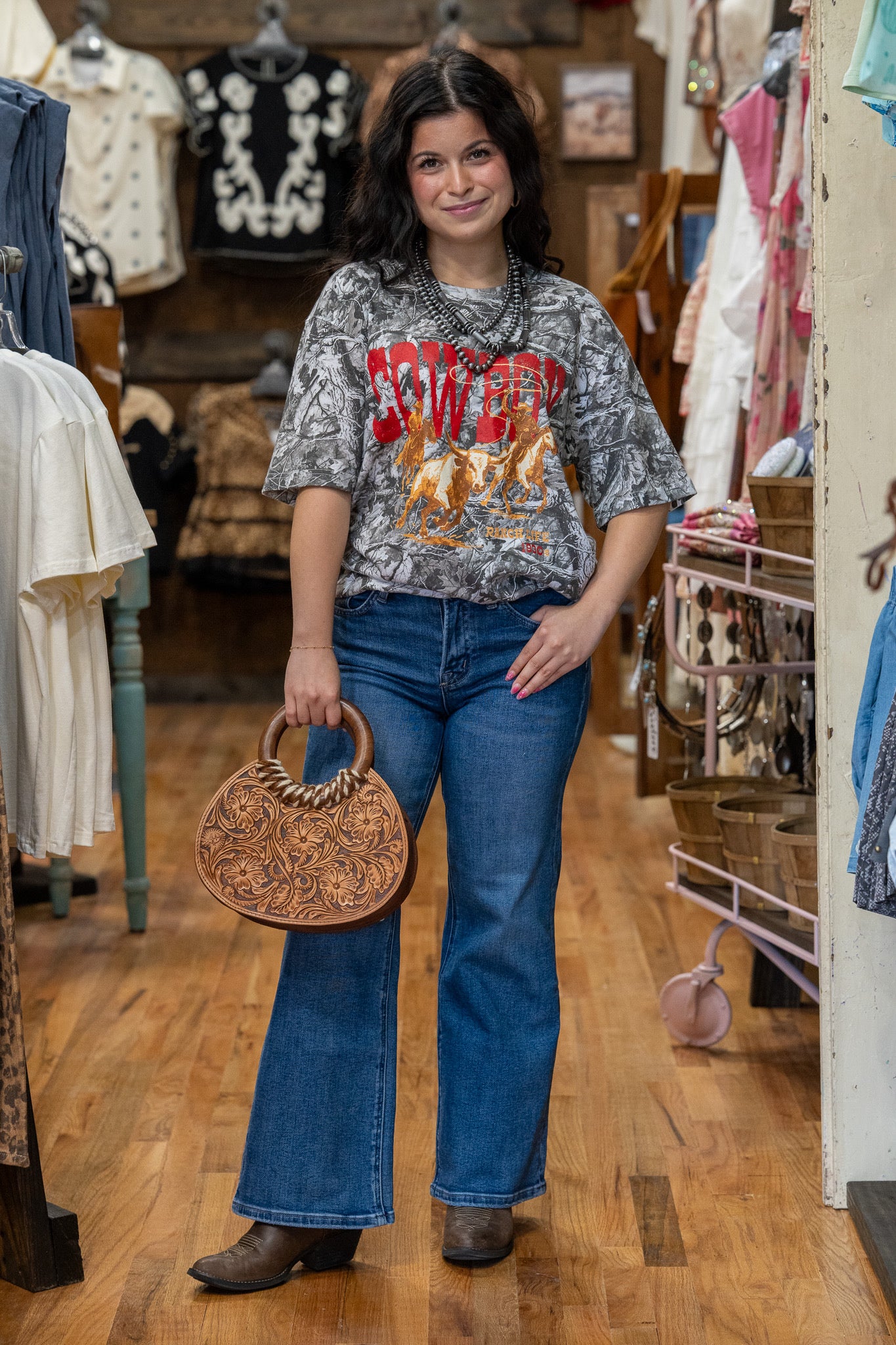 Ranch Life Camo Tee