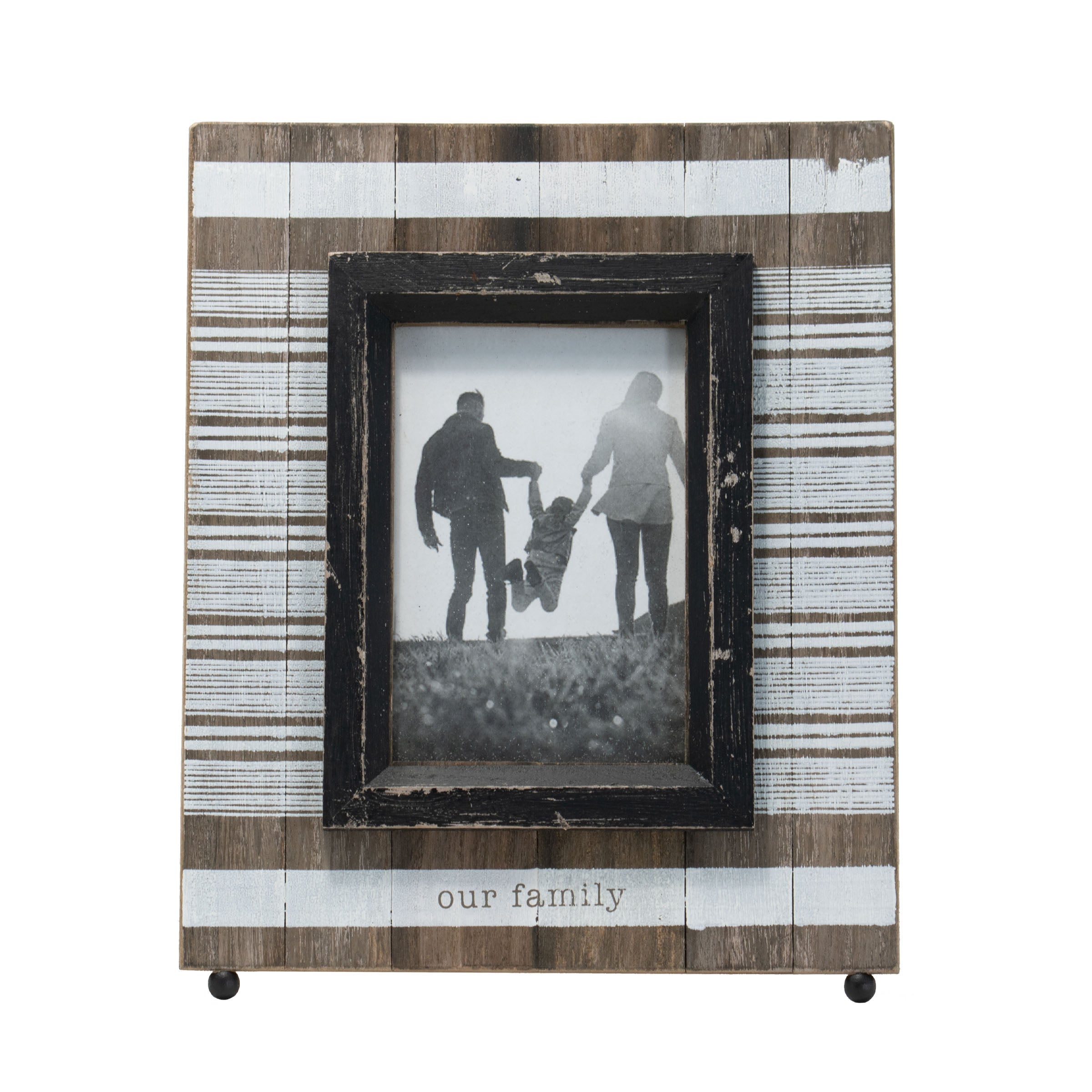 Our Family Shabby Photo Frame