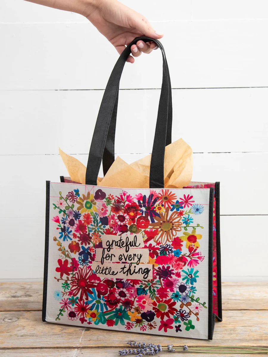 Large Grateful Reusable Tote