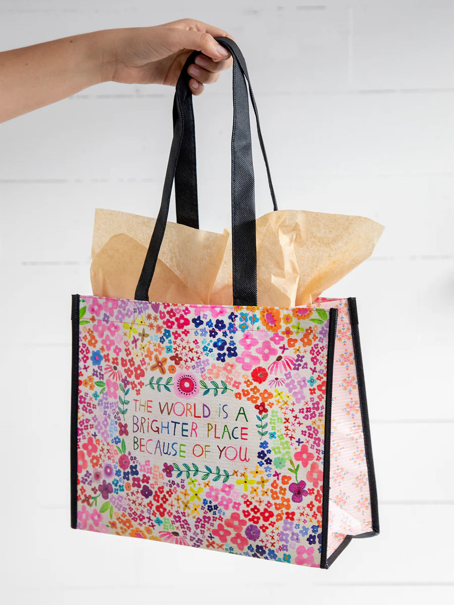 Large Brighter Place Reusable Tote