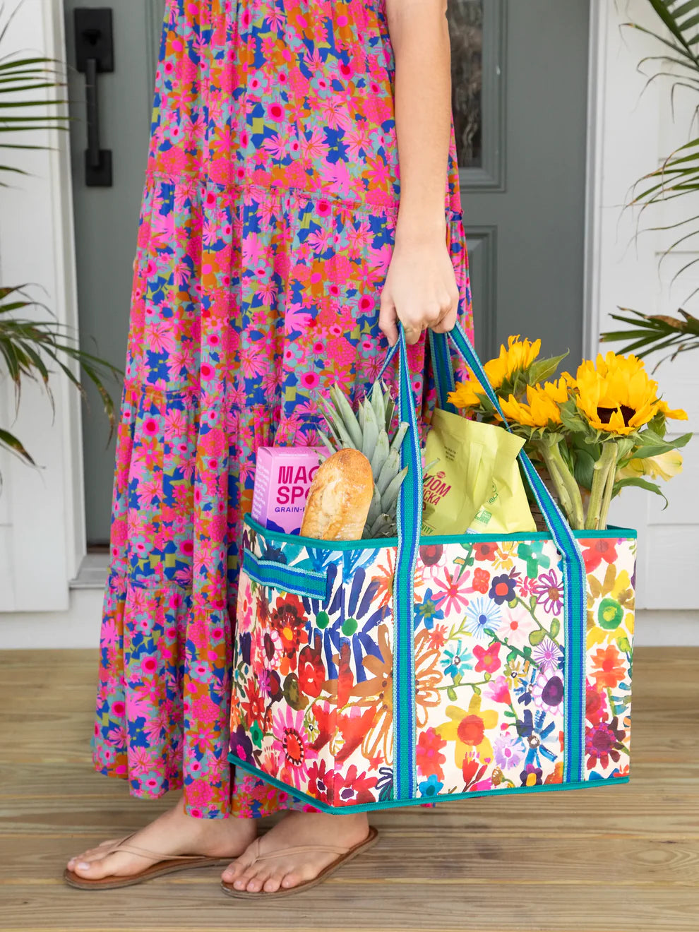 Floral Garden Heavy Duty Tote