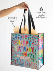 XL Happy Birthday Reusable Tote