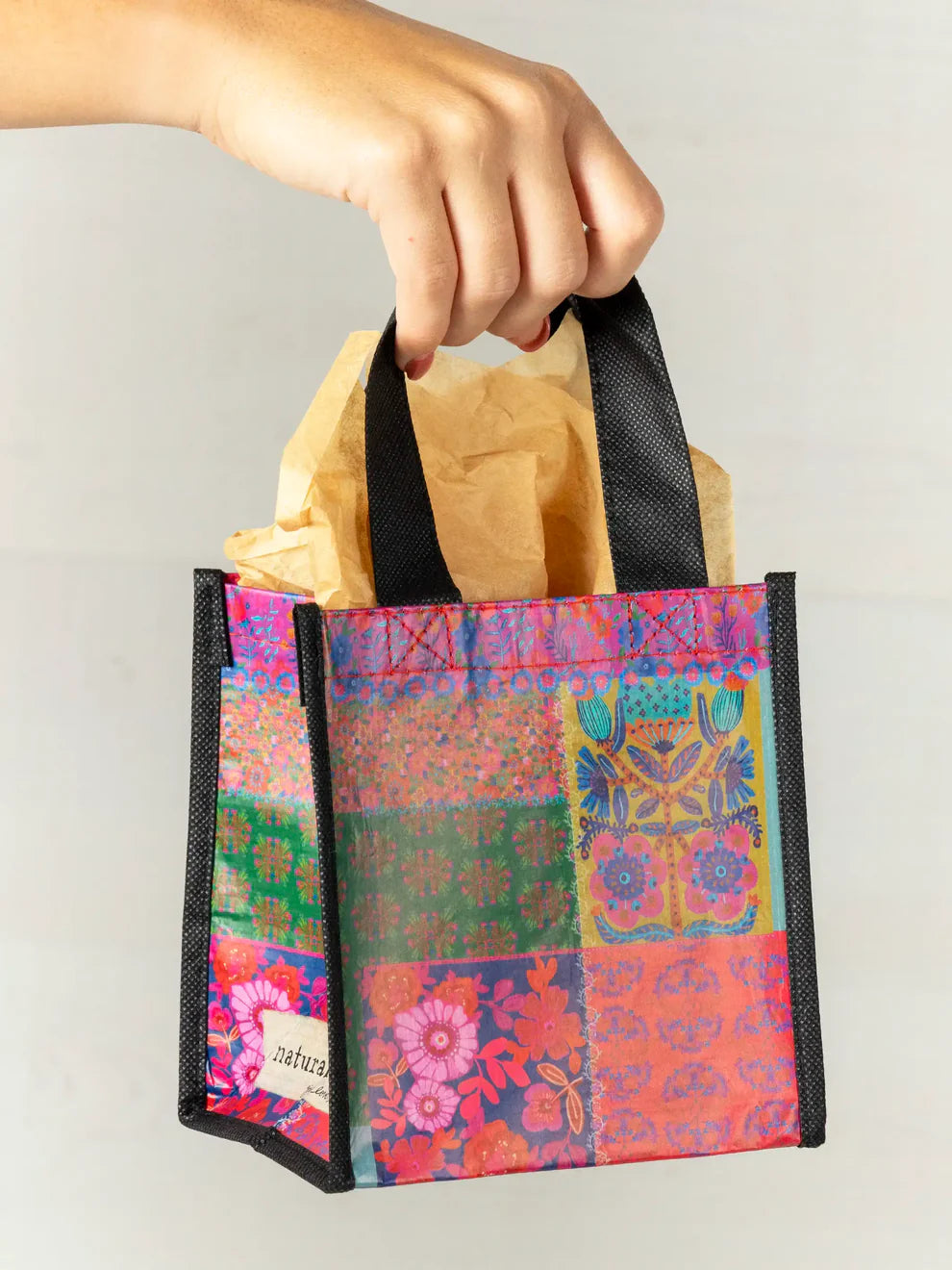 Small Patchwork Reusable Tote