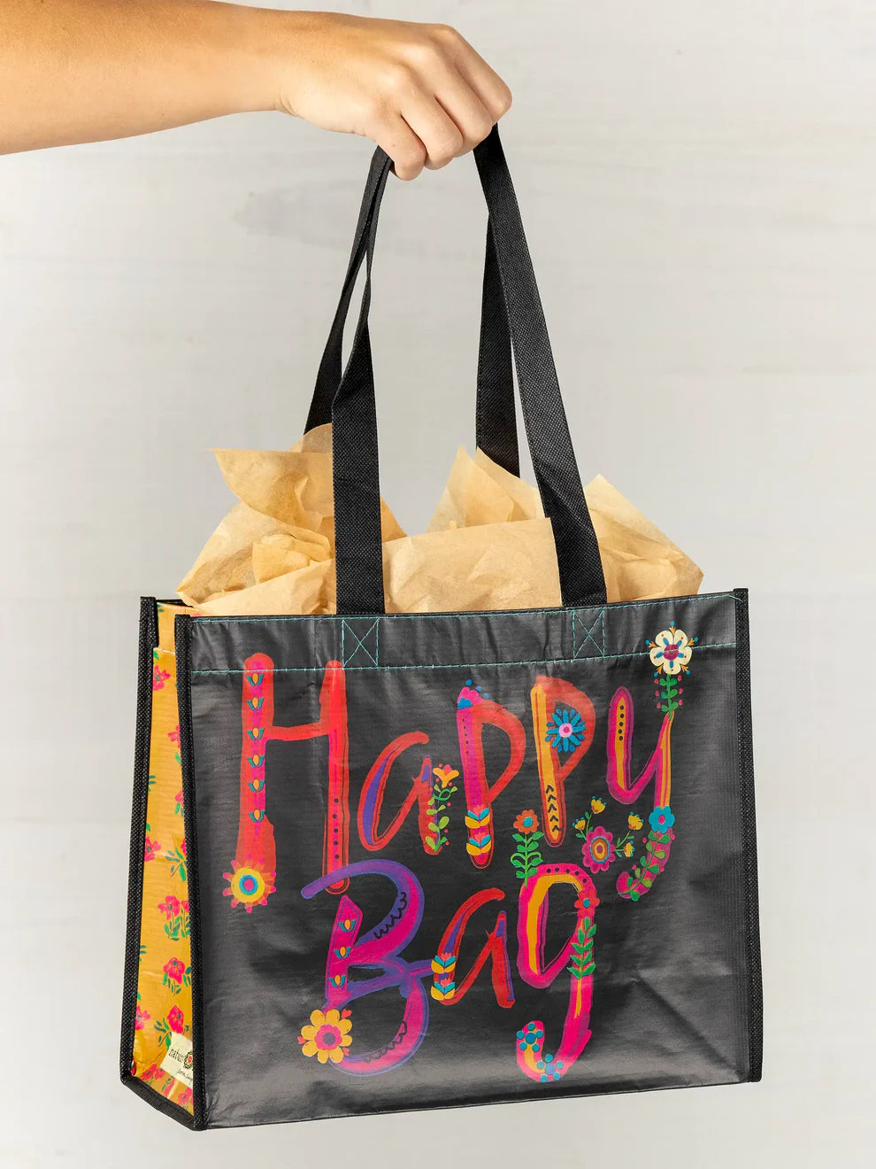 Large Happy Bag Reusable Tote