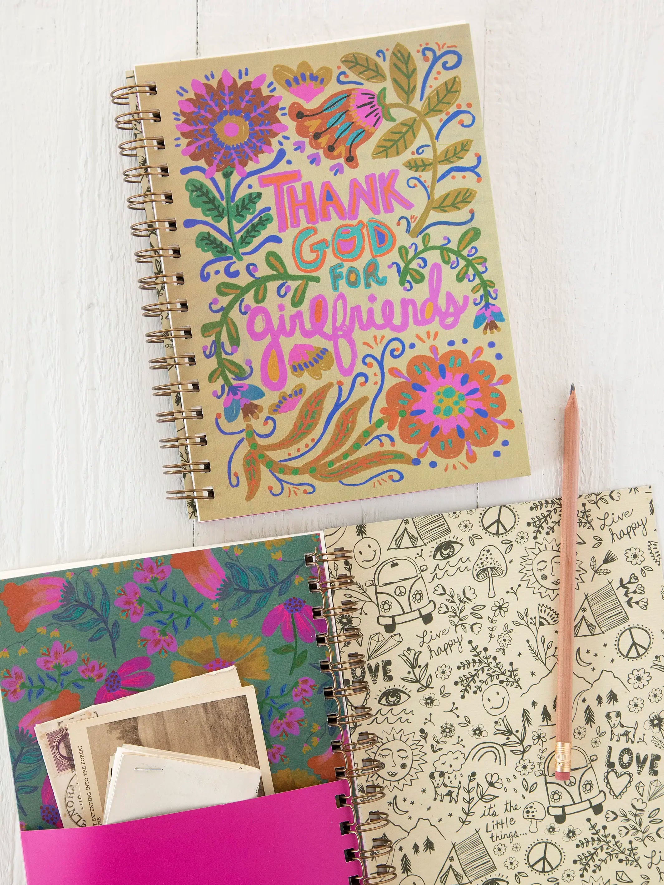 Girlfriends Spiral Notebook