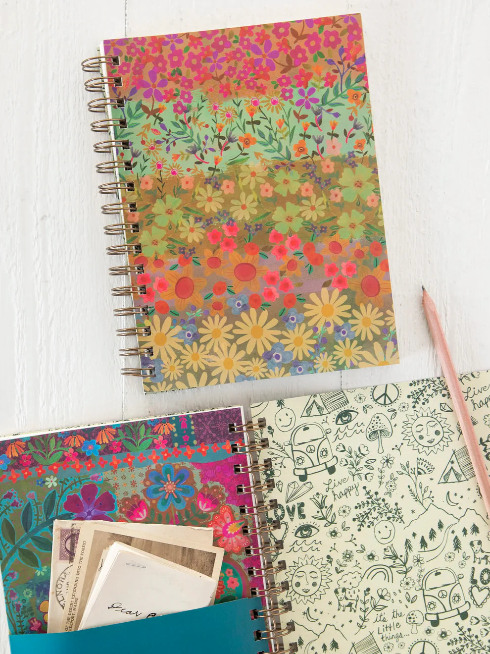 Wildflower Spiral Notebook