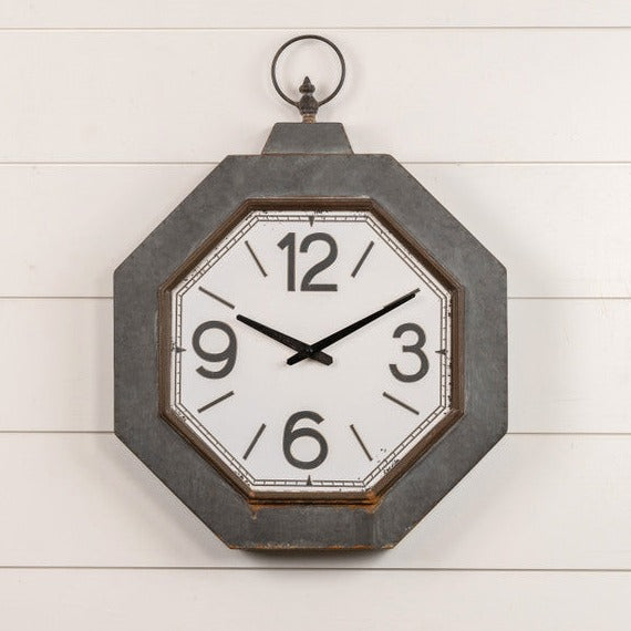 The Octagon Farmhouse Clock