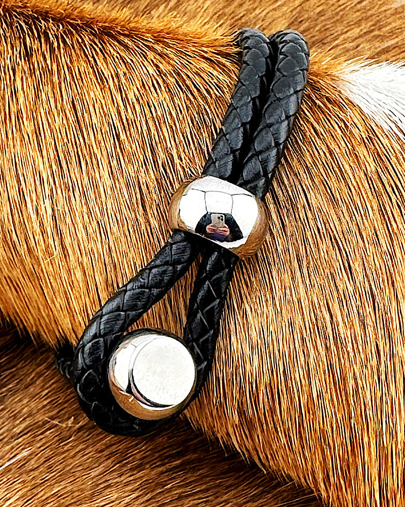 Leather Toggle Men's Bracelet