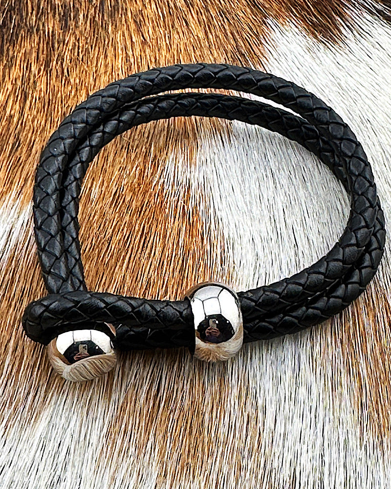 Leather Toggle Men's Bracelet