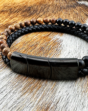 Crucible Wood & Ebony Men's Bracelet