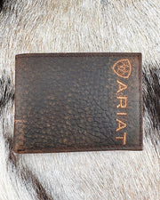 Ariat Bull Hide Bi-fold Wallet