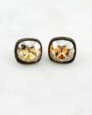 Kamille Golden Shadow Studs