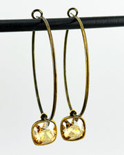 Kamille Golden Shadow Hoops