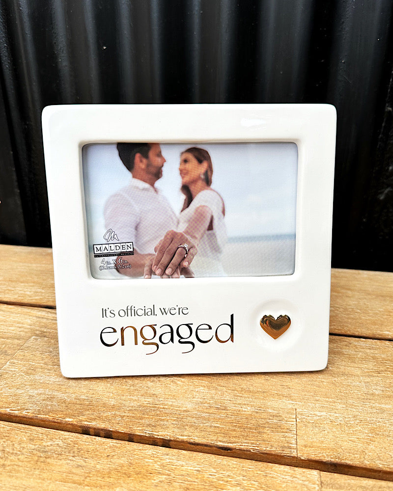 We're Engaged Frame