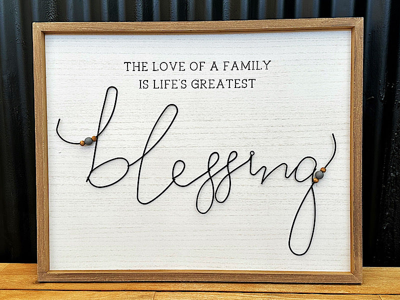 Family Blessing Wall Art