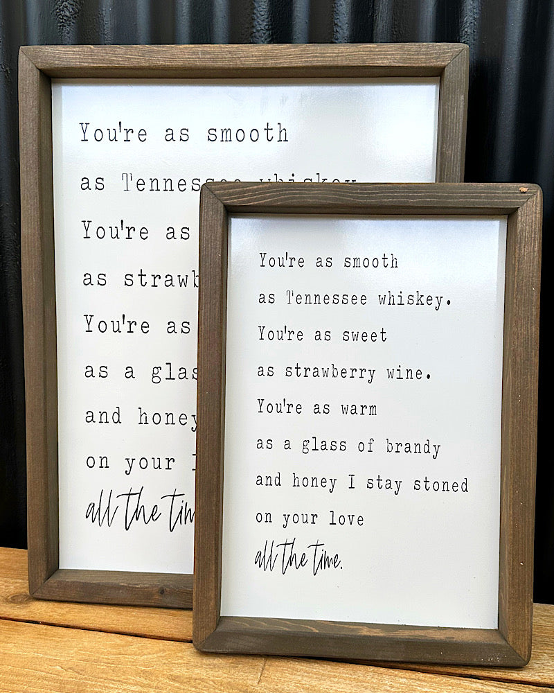 Tennessee Whiskey Wall Decor