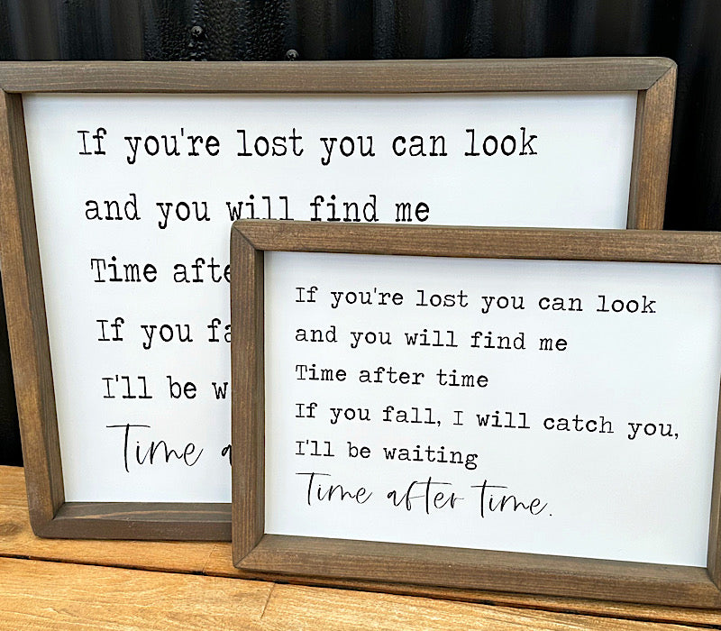 Time After Time Wall Decor