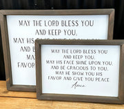 May The Lord Bless You Wall Decor