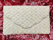 Pearl Envelope Clutch