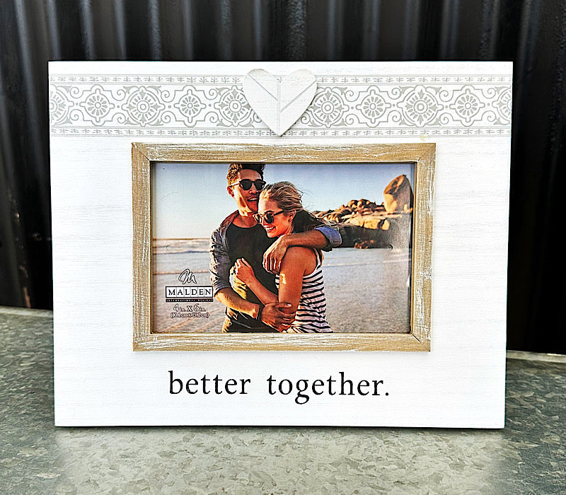 Better Together 4x6 Photo Frame