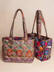 Tuscany Reversible Puffy Tote