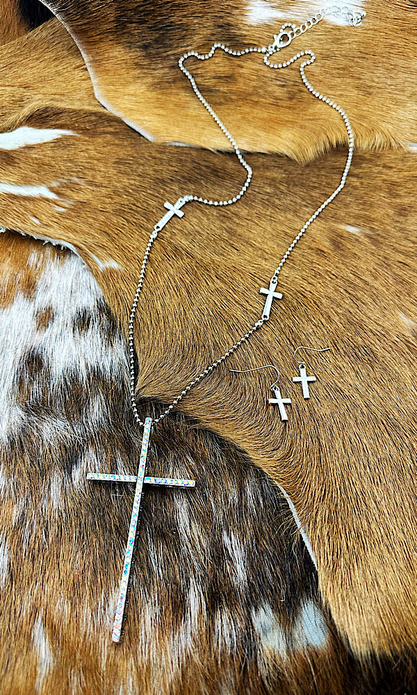 Charly Cross Necklace Set