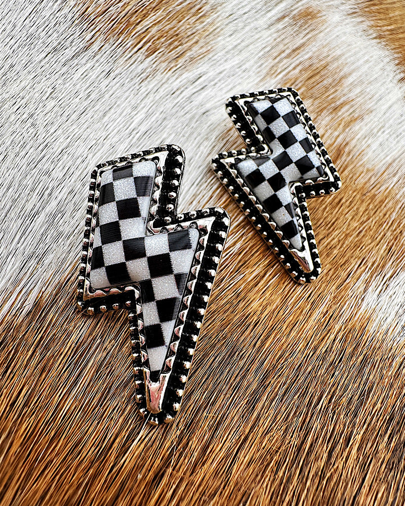 Joss Lightning Bolt Studs