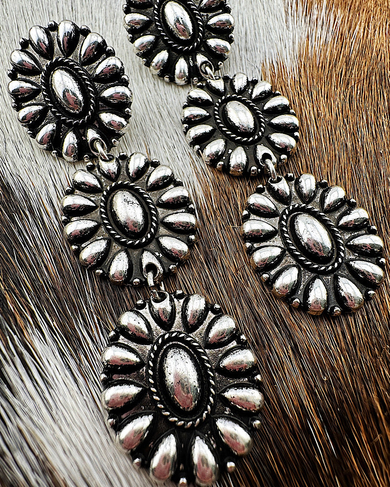 Dakota Concho Earrings