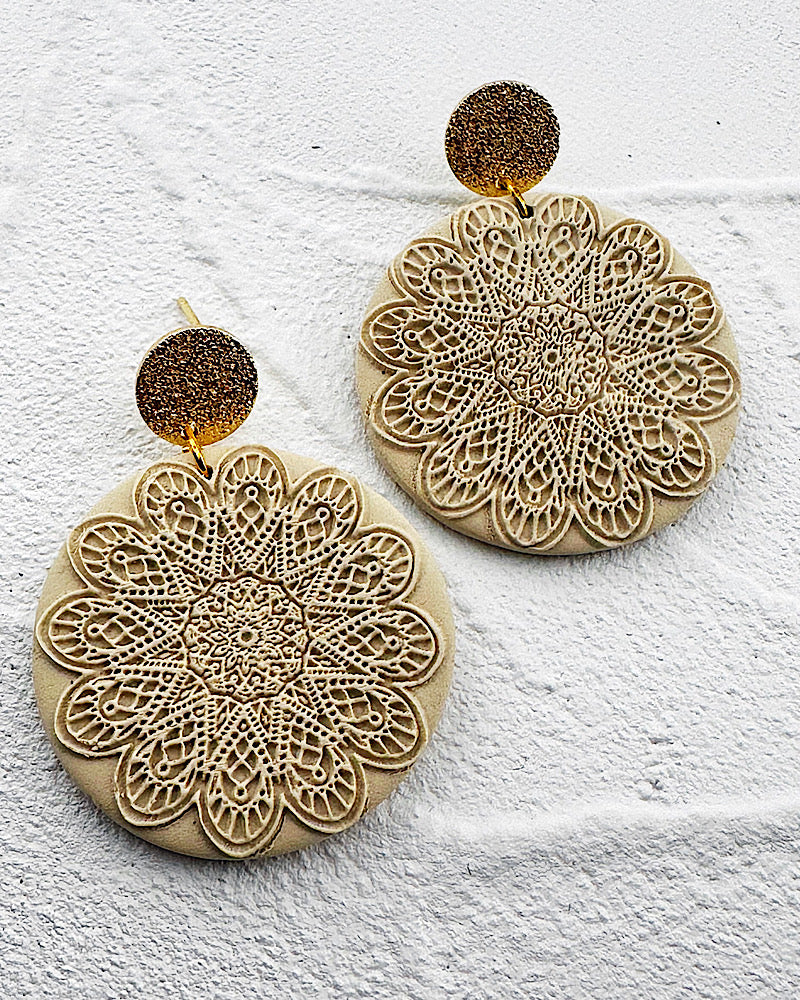 Delphine Clay Earrings