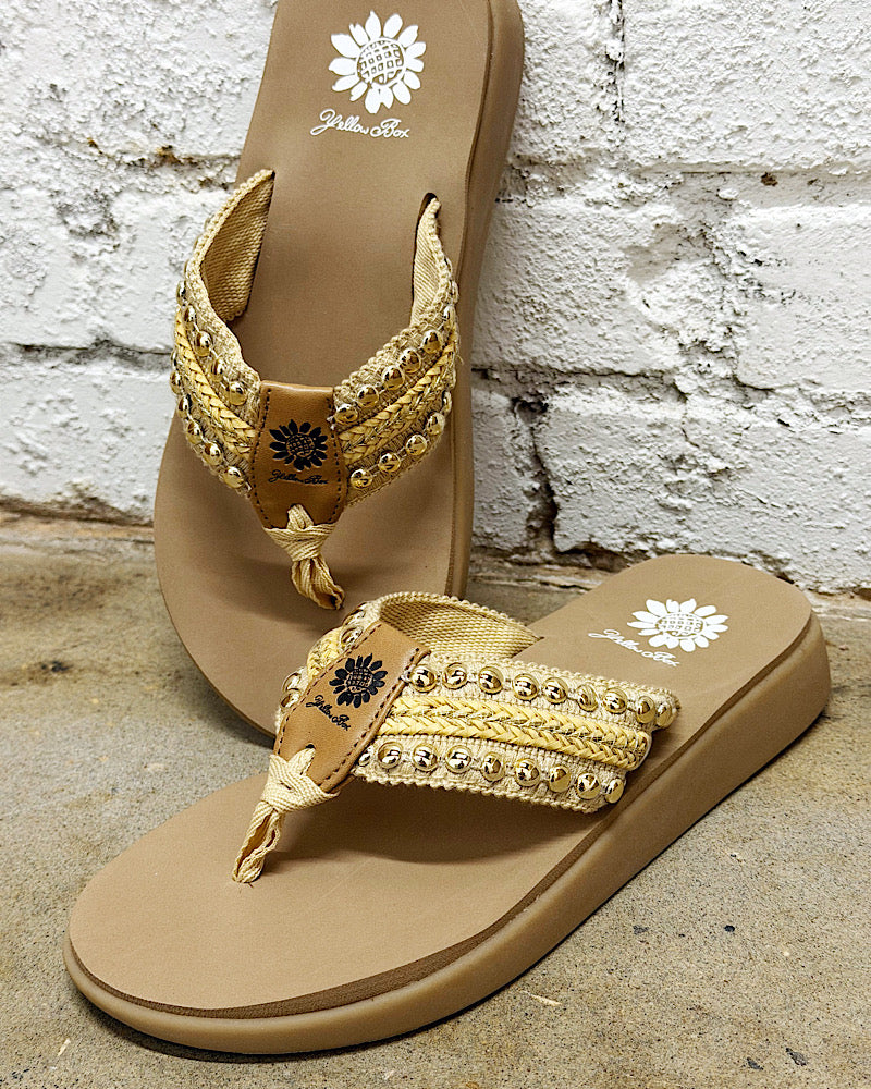 Genevia Natural Sandals