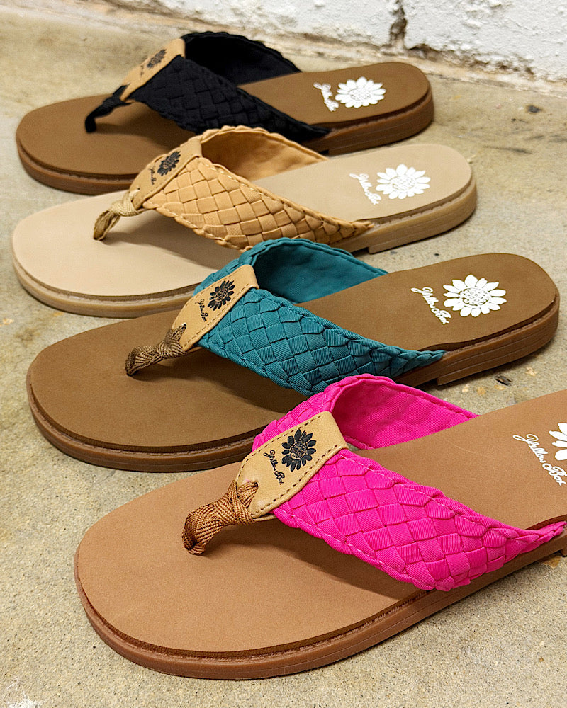 Irving Almond Woven Sandals