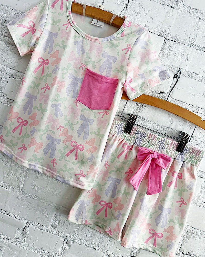 Bow Kissed Cutie 2pc Set