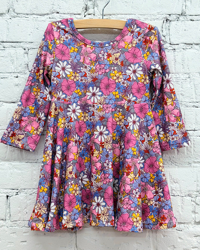 Petal Pop Twirl Dress