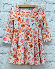 Pumpkins & Petals Twirl Dress