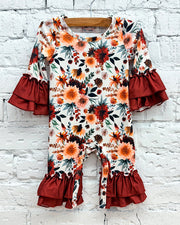 Autumn Wildflower Romper