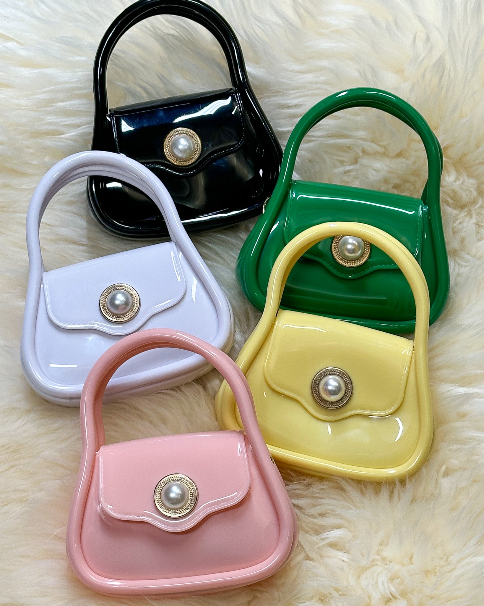 Kamille Pearl Jelly Purse
