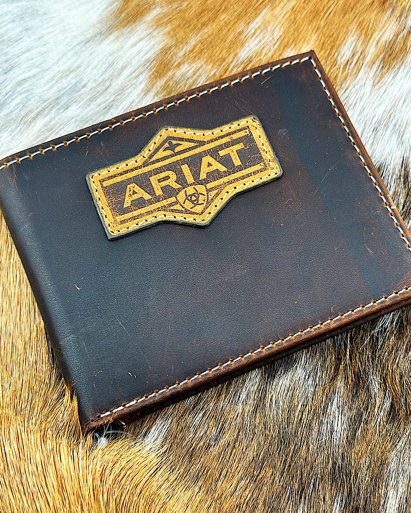 Ariat Crazy Horse Passcase Wallet