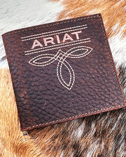 Ariat Boot Stitch Bi-Fold Wallet
