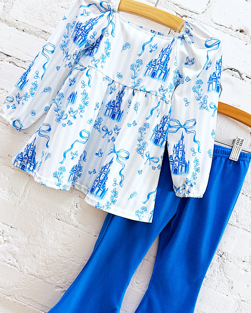 Glass Slipper Castle 2pc Set