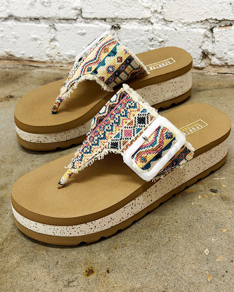 Carlow Multi Flatform Sandals