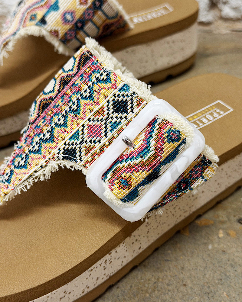 Carlow Multi Flatform Sandals