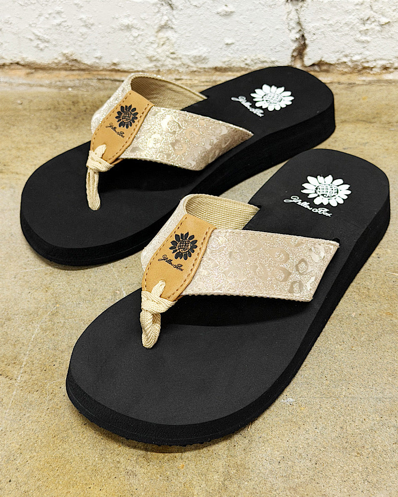 Frez Gold Sandals