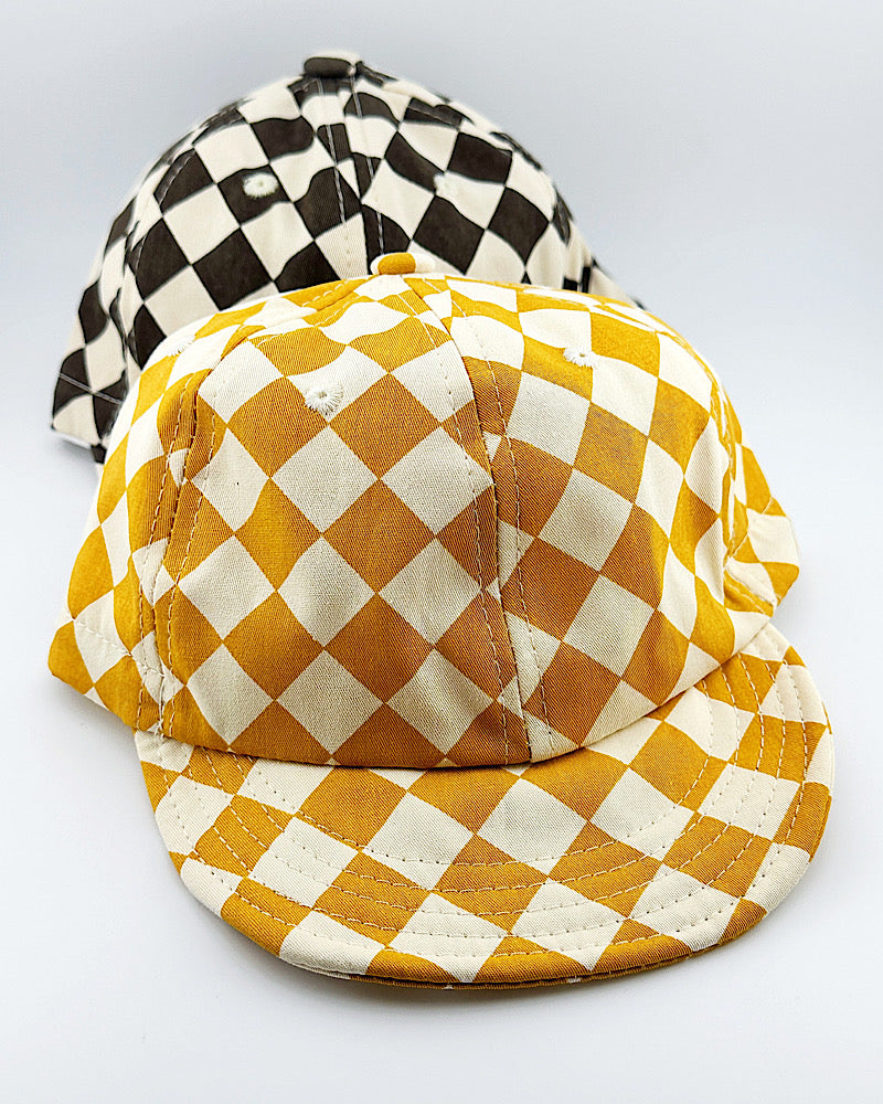 Checkered Kids Cap