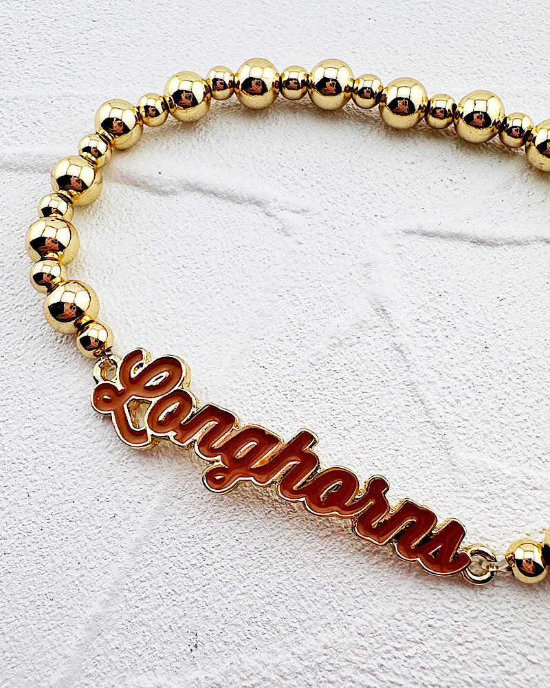 Longhorns Autograph Bracelet
