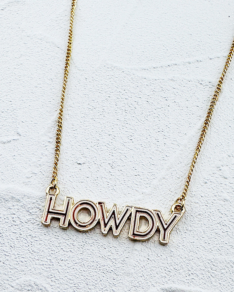 HOWDY Necklace