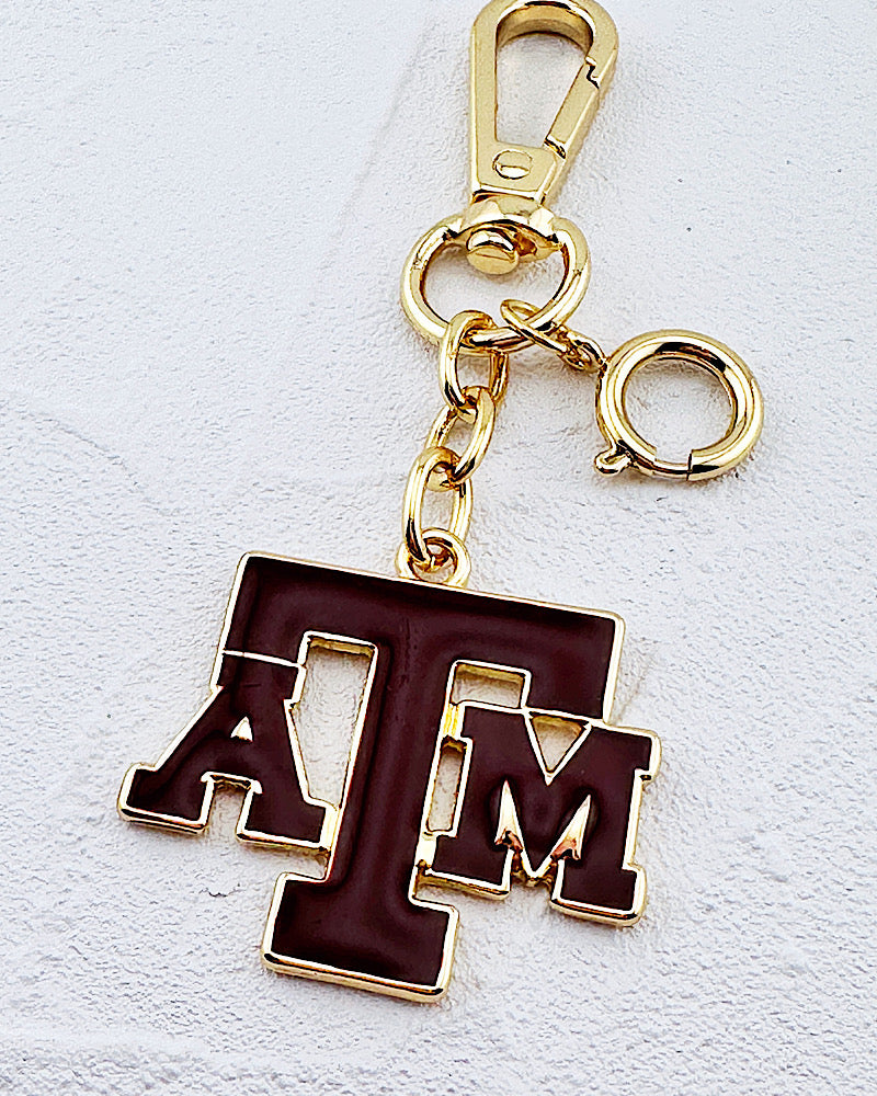 Texas A&M Bag Charm