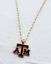 Texas A&M Pendant Necklace
