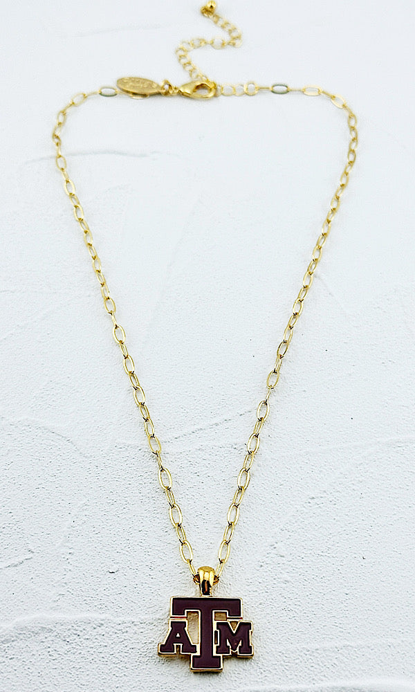 Texas A&M Pendant Necklace